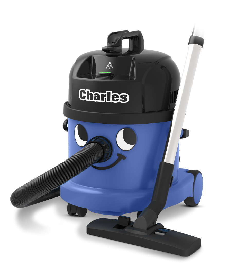Numatic Charles CVC370 Wet & Dry Vacuum – 1060W, 15L Dry / 9L Wet Capacity