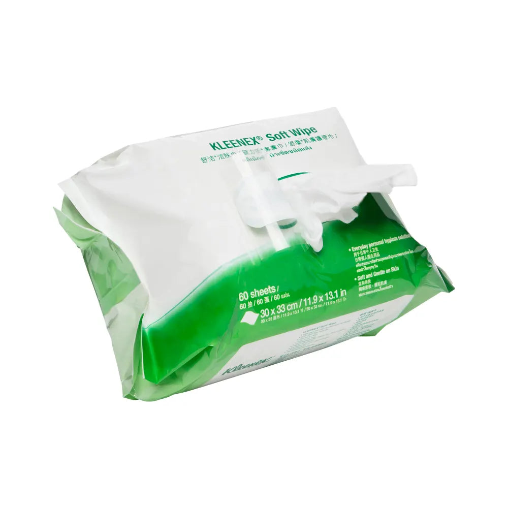 Kleenex Large Soft Wipes (60 Wipes/Pack)