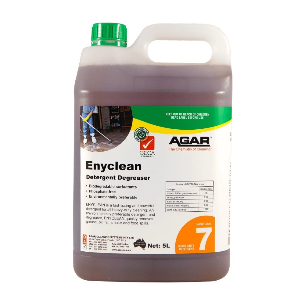 Agar Enyclean Multi-Purpose Cleaner Degreaser for Hard Surfaces 5L