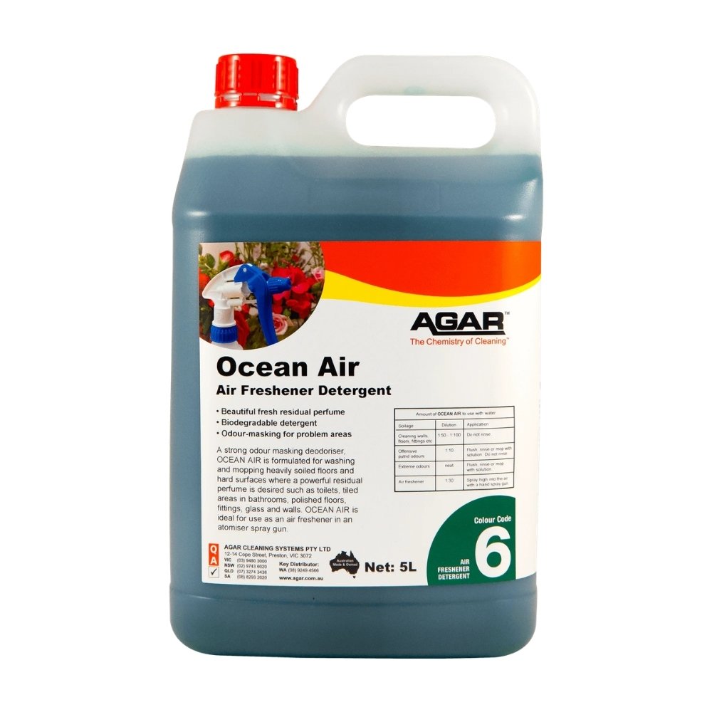 Agar Ocean Air – Detergent Air Freshener & Odour-Masking Deodoriser