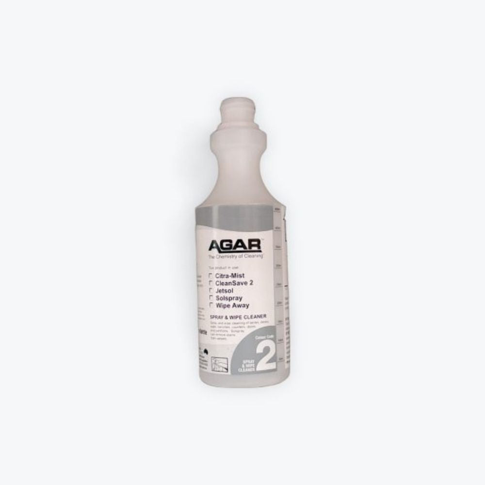 Agar Spray & Wipe Code2 Spray Bottle