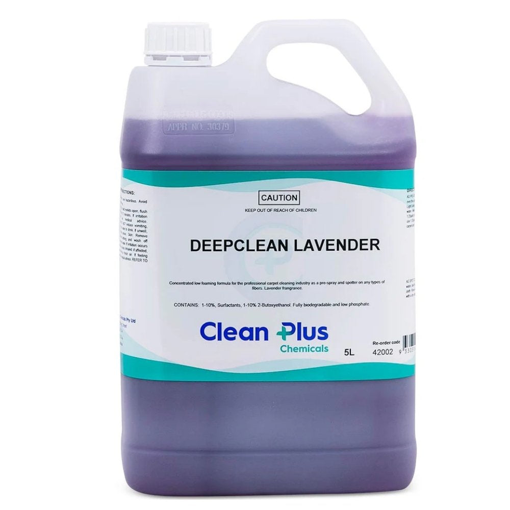 Clean Plus Deep Clean Lavender Concentrated Low-Foaming Carpet Cleaner