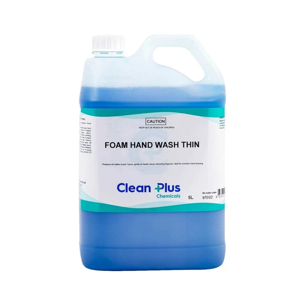 Clean Plus Foam Hand Wash Thin Gentle Everyday Hand Cleaner