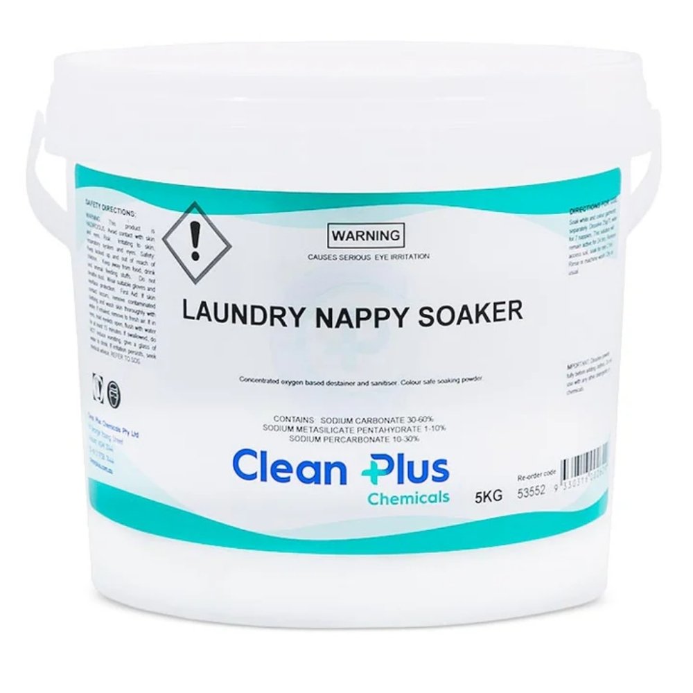 Clean Plus Laundry Nappy Soaker 5kg