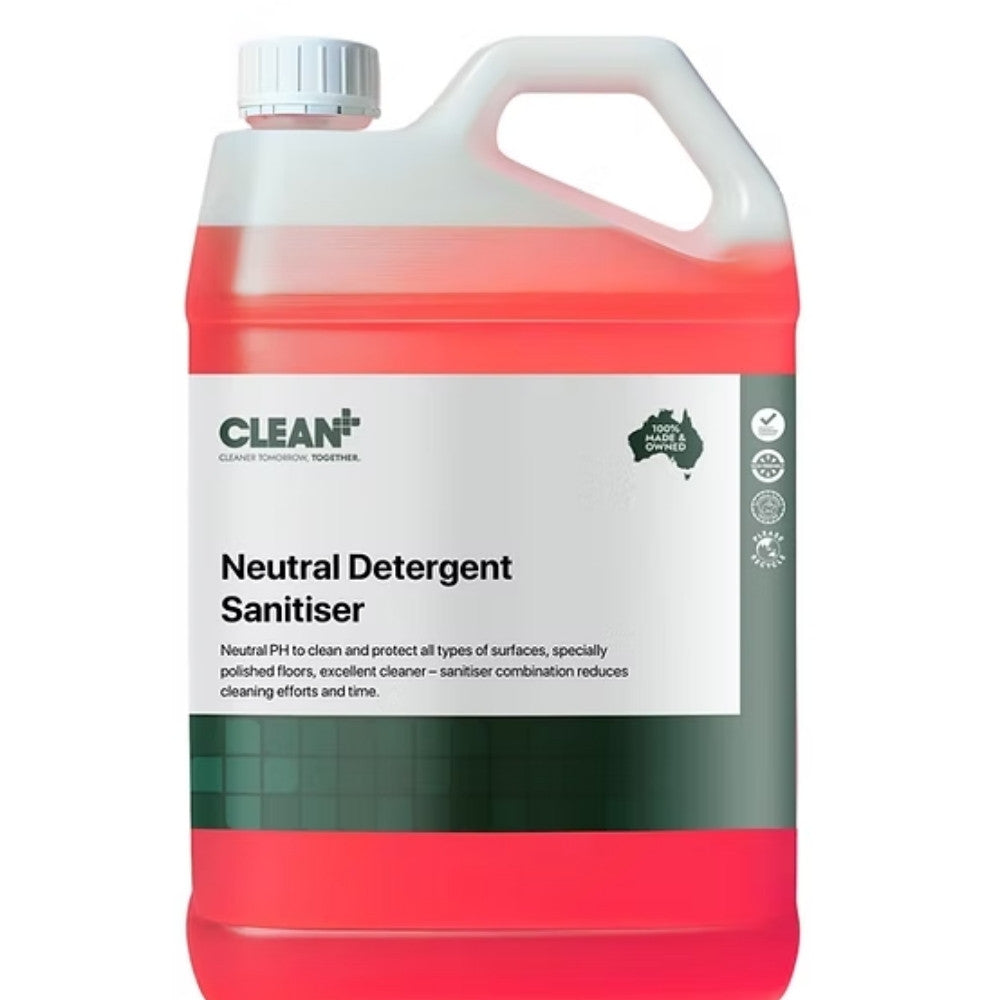 Clean Plus Neutral Detergent Sanitiser Neutral pH Cleaner