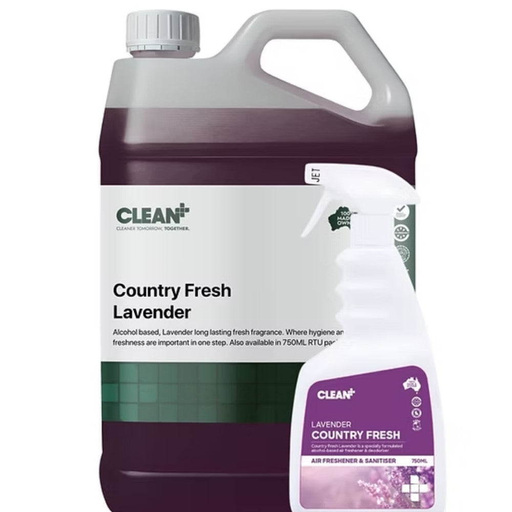 Clean Plus Air Freshener Country Fresh Frangipani & Lavender 20L