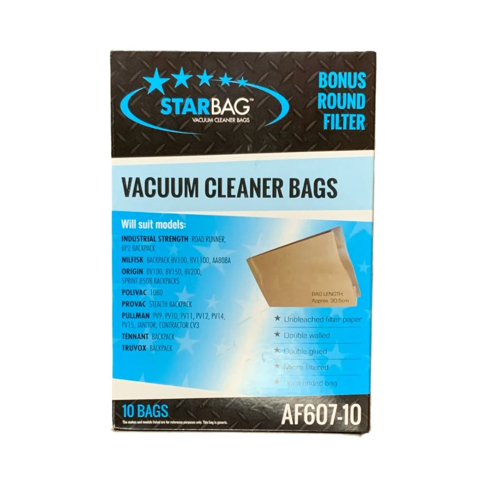 Cleanstar Paper Vacuum Bags – Pack of 10