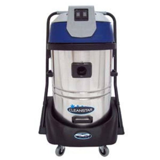 60L Commercial Wet & Dry Vacuum – Twin Motor, Stainless Steel