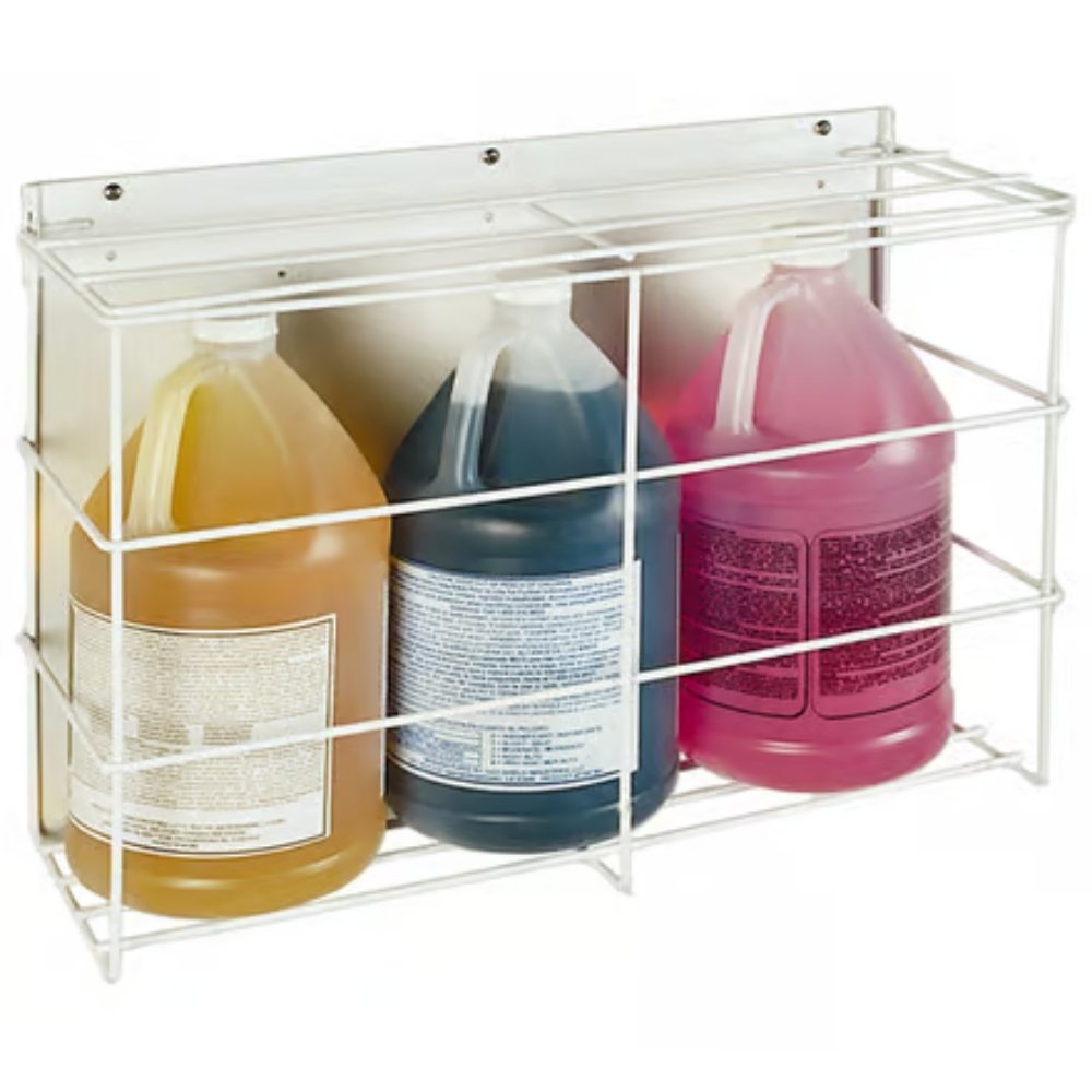 Dema 3-Station Chemical Gallon Bottle Storage Rack