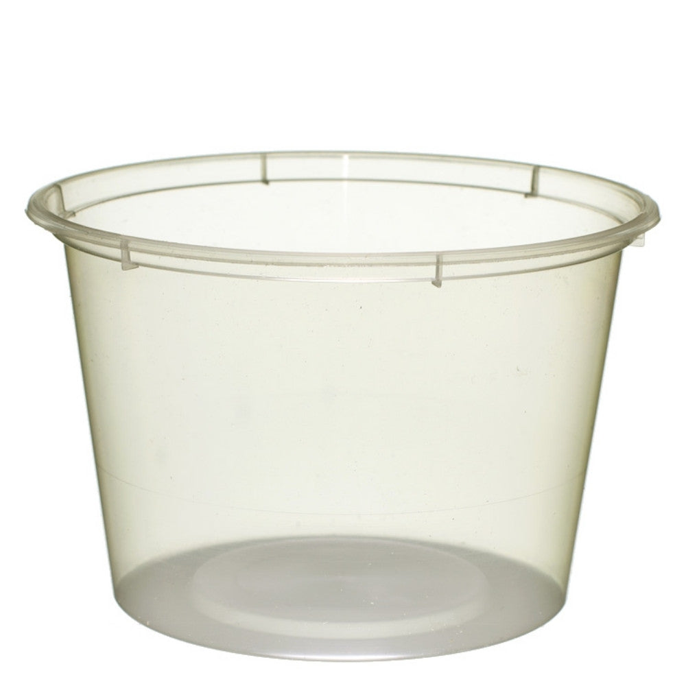 Tailored Packaging Round Take-Away Containers Food-Grade Plastic Bulk Cartons