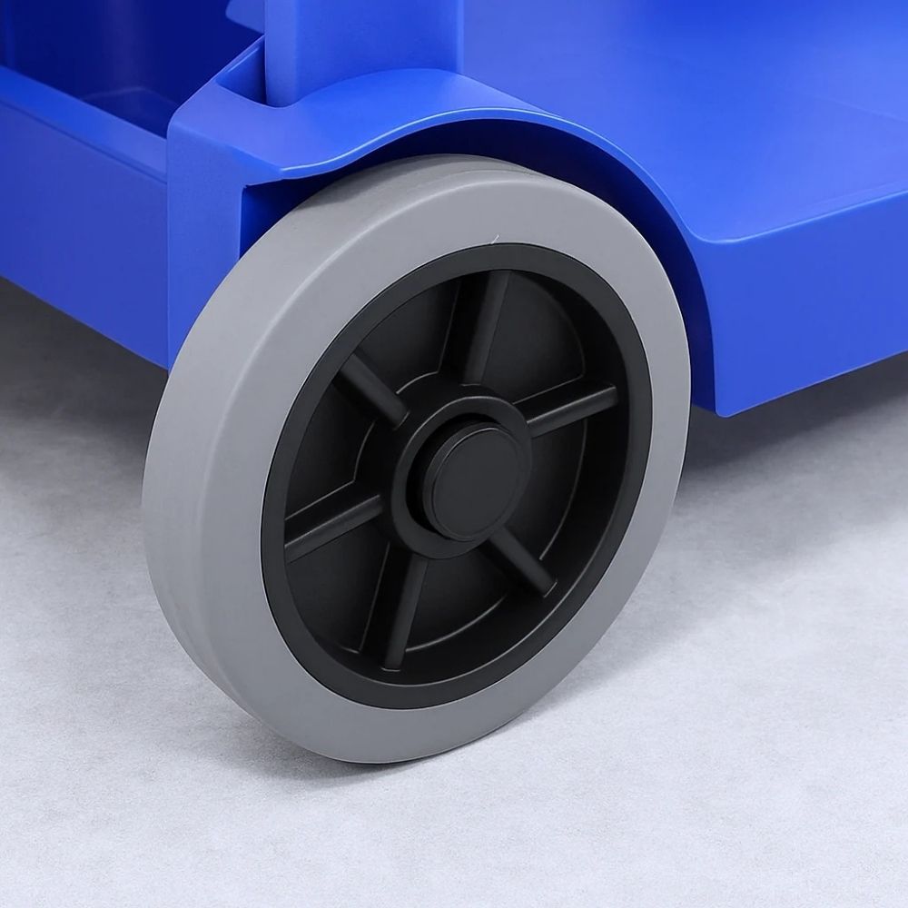 NAB Janitor Cart Rear Wheel – Heavy-Duty Fixed Caster Replacement