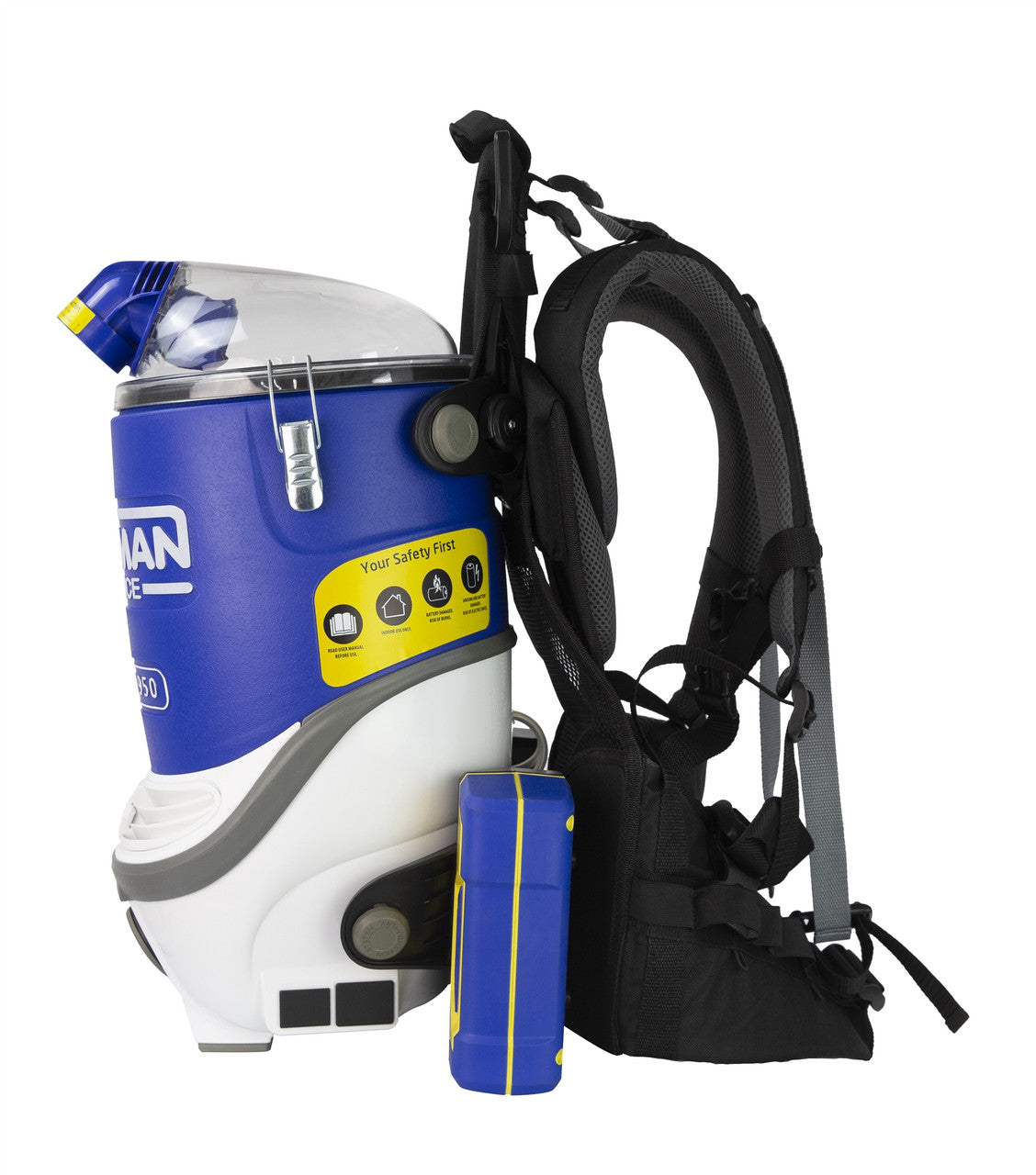 Pullman Advance PL950 Lithium Cordless Backpack Vacuum