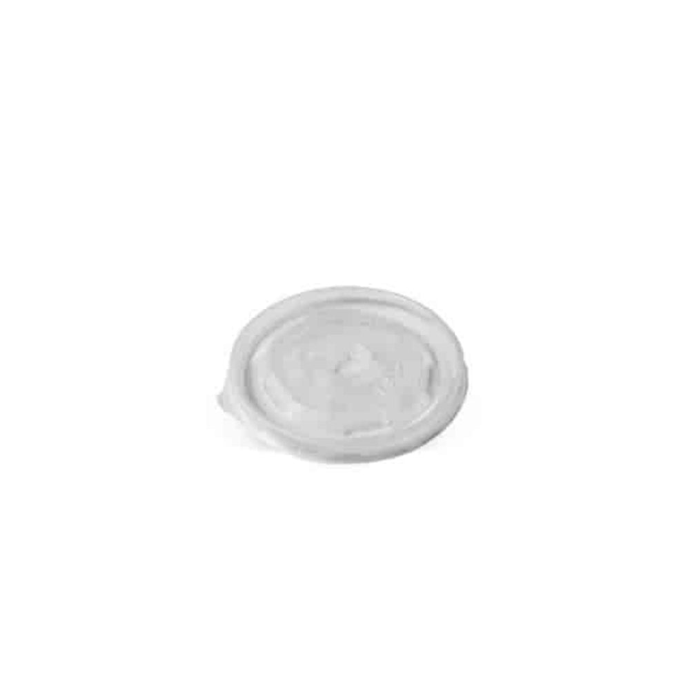 Pac Trading PP Flat Lid 90mm for 8oz Bowl (No Hole)