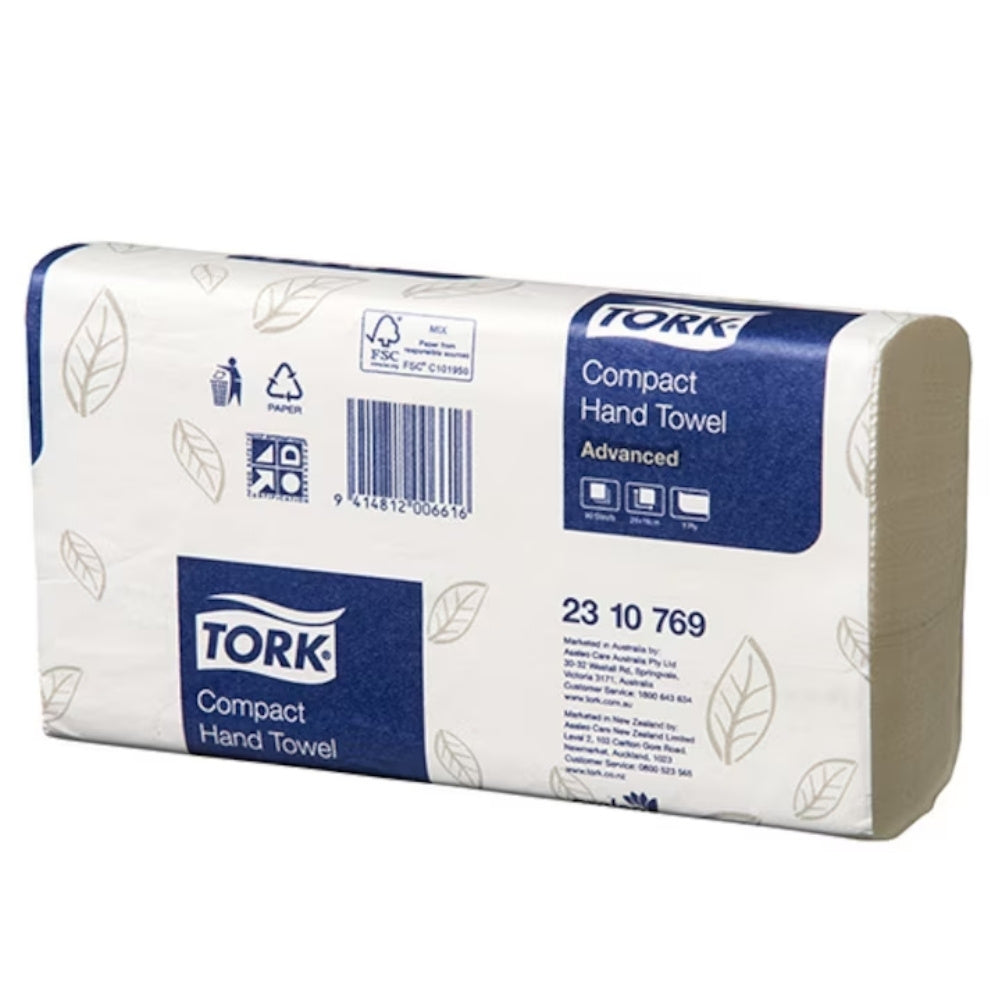 Tork Compact Hand Towel – Space-Saving Multifold Paper Towels