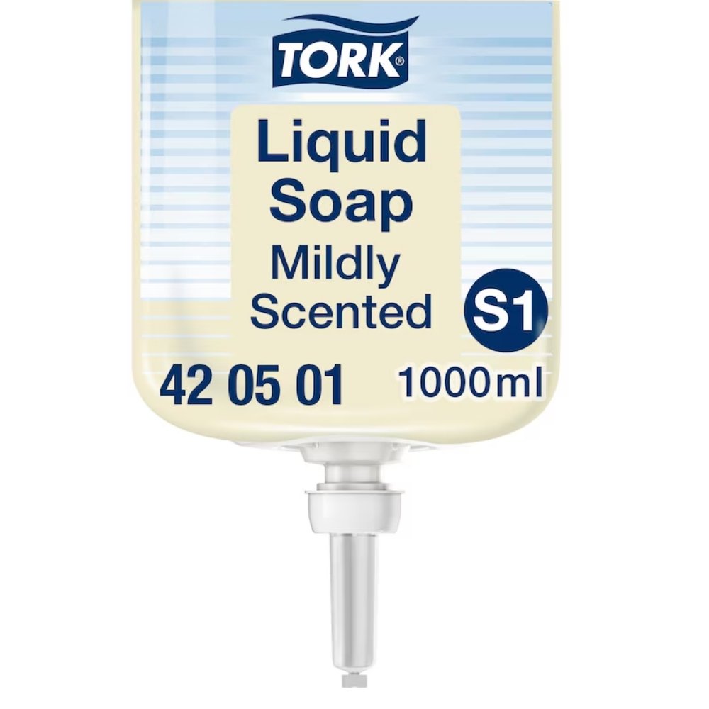 Tork Extra Mild Liquid Soap Refill 1L Cartridge