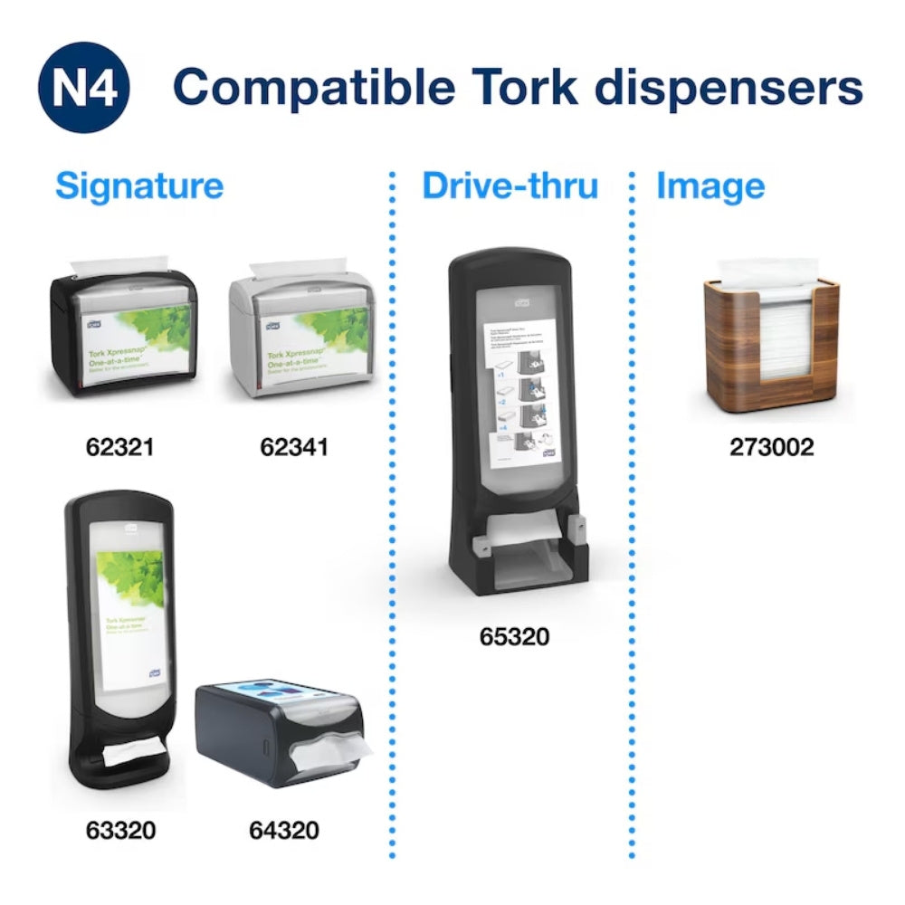 Tork Xpressnap White Dispenser Napkin – Interfold Table Napkins