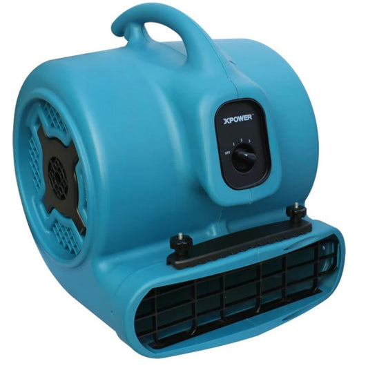 XPOWER  Multi-Purpose Air Mover – High-Performance 3-Speed Floor Dryer