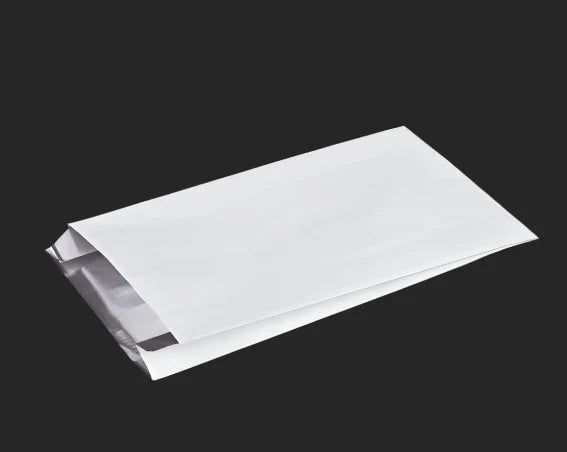 X-Large white foil chicken bag, 305 x 178 x 55 mm, 250 pack