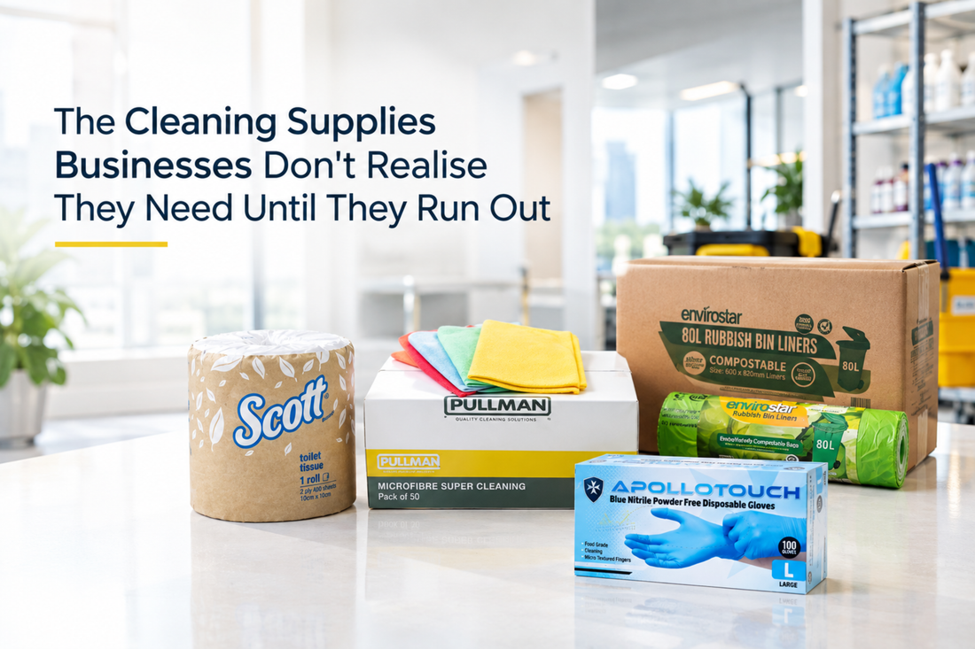 The Cleaning Supplies Businesses Don't Realise They Need Until They Run Out
