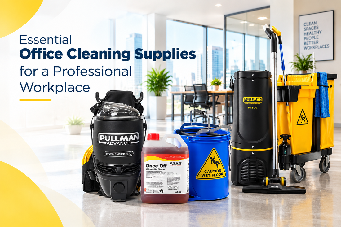 Essential Office Cleaning Supplies for a Professional Workplace