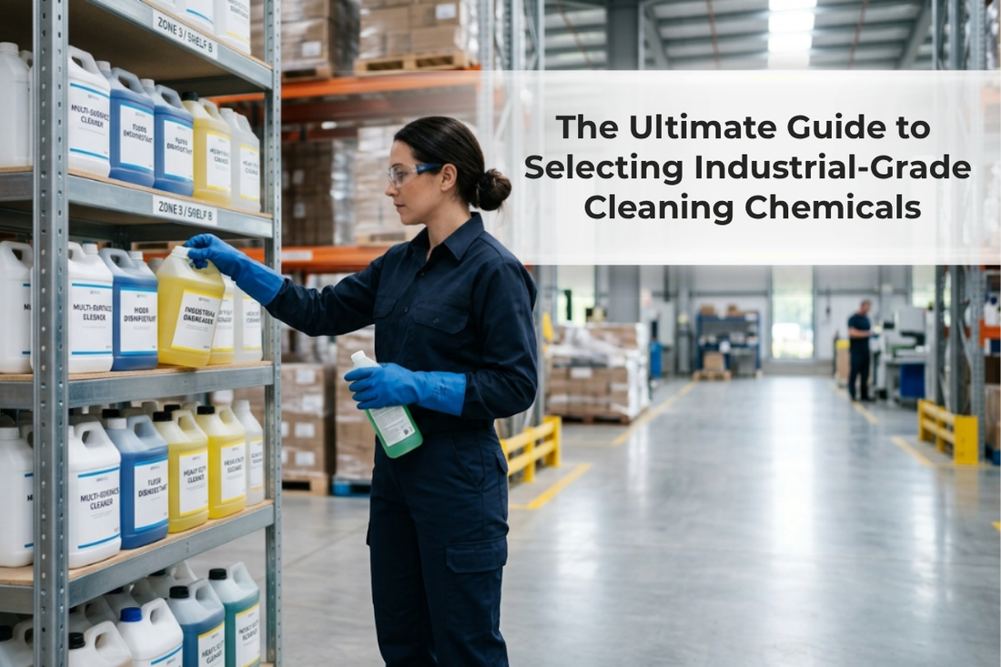 The Ultimate Guide to Selecting Industrial-Grade Cleaning Chemicals Safely and Effectively (Australia)
