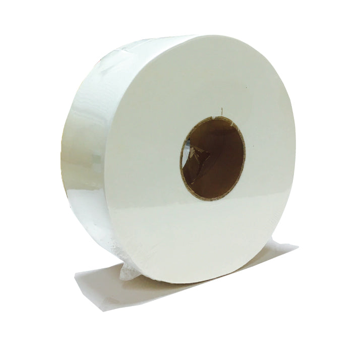 A&C Gentility Jumbo Toilet Roll 2Ply 300m long | 8 Rolls per box