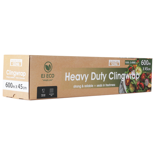 Cling Wrap – 45cm x 600m Commercial Food Grade Roll