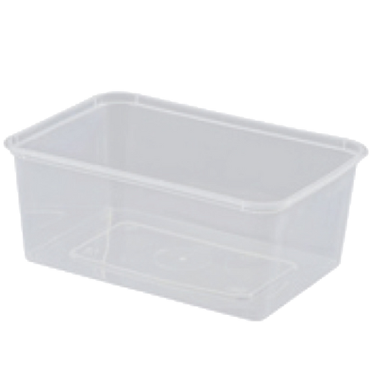 Rectangular Food Containers 1000ml — 500/Carton