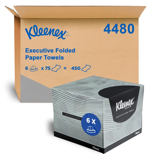 Kleenex Executive Hand Towels White (75 Towels/Pack)