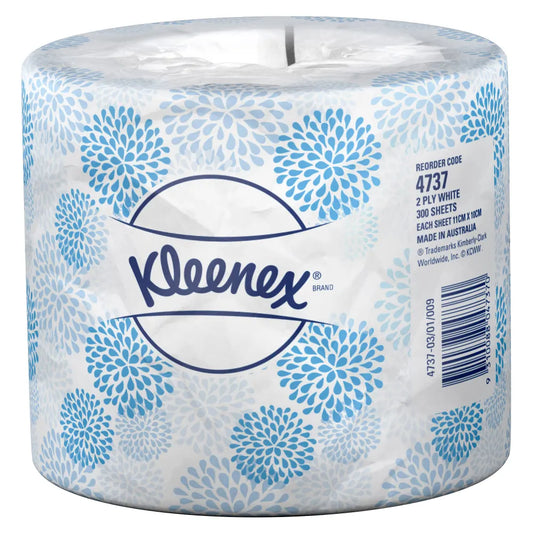 Kleenex Executive Toilet Tissue 2-Ply Individually Wrapped (300 Sheets/Roll)