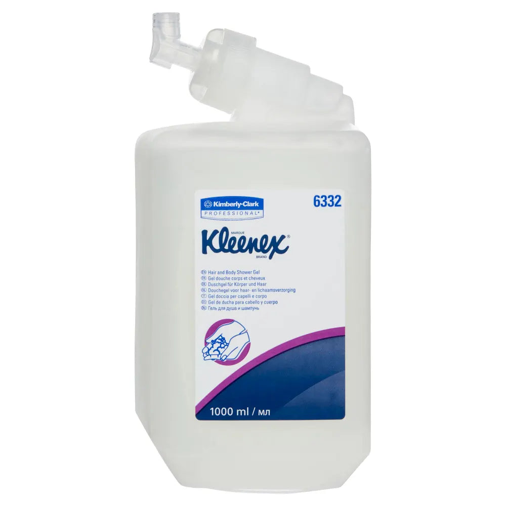Kleenex Hair & Body Shower Wash Floral — 1000 ml/Cartridge