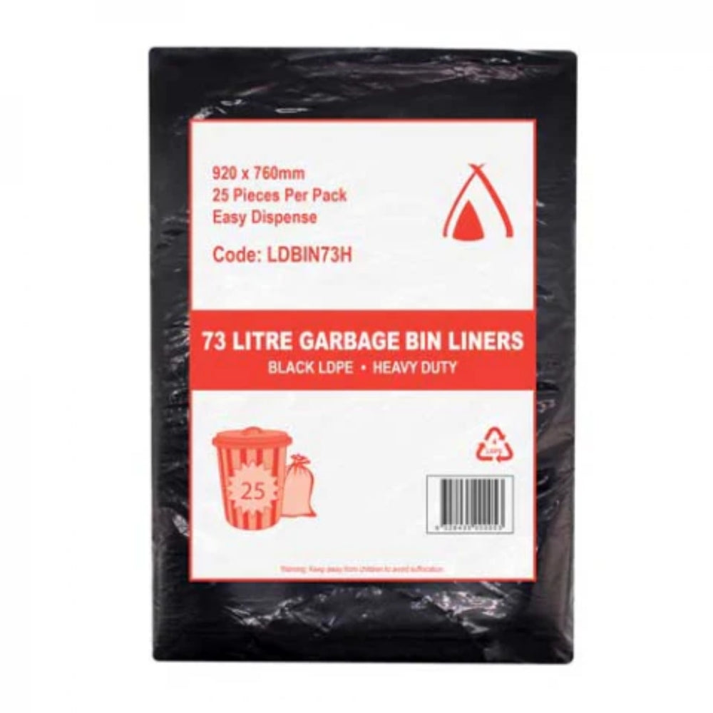 Tailored packaging  Black Bin Liners – Heavy Duty Bags