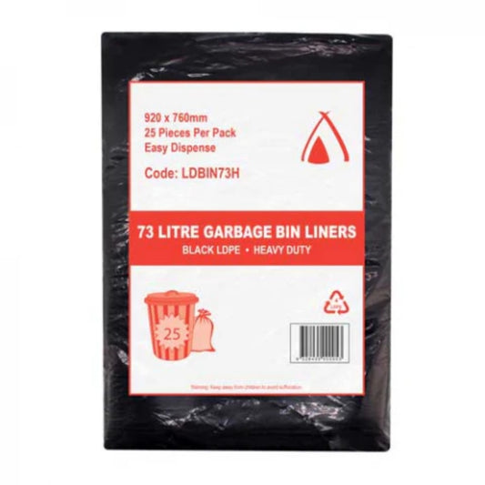 Tailored packaging  Black Bin Liners – Heavy Duty Bags