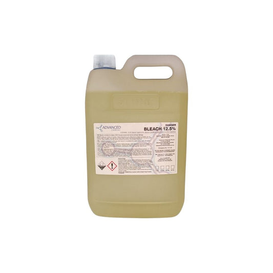Advanced Chemicals Bleach 12.5% – Industrial Strength Sodium Hypochlorite