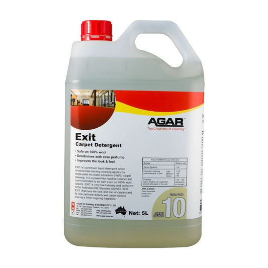 Agar Exit – Carpet Cleaning Detergent for Hot Water Extraction
