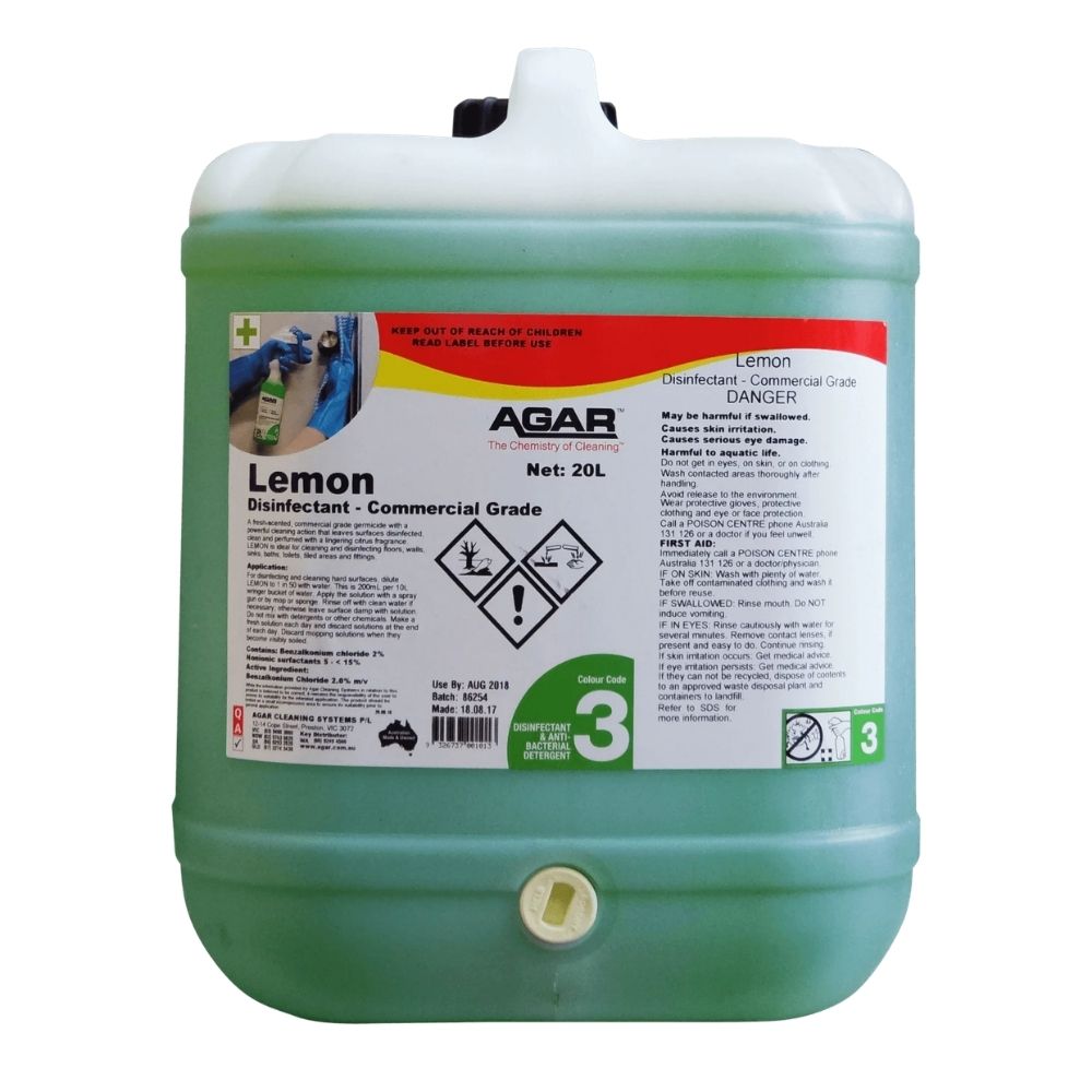 Agar Lemon Detergent  20L