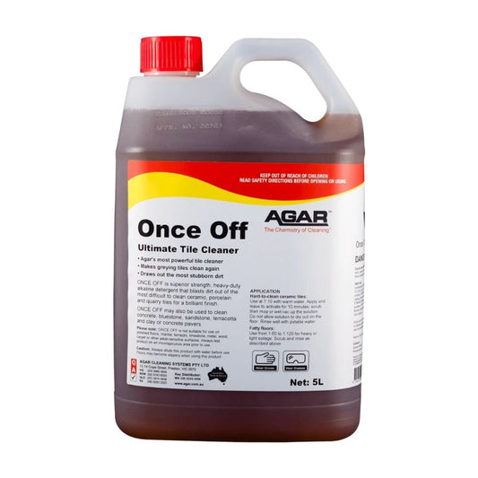 Agar Once Off 5L – Heavy-Duty Tile & Floor Cleaner