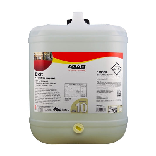 Agar Exit – Carpet Cleaning Detergent for Hot Water Extraction