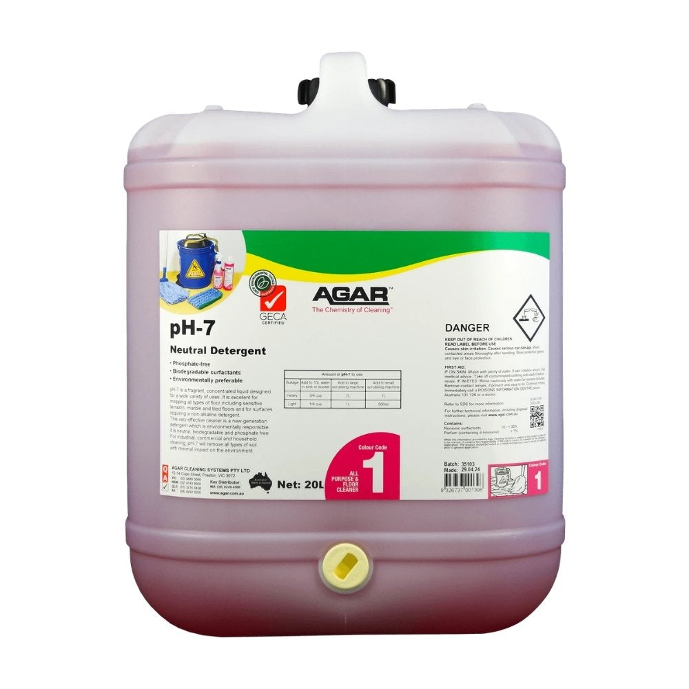 Agar pH-7 Neutral Floor Cleaner 20L