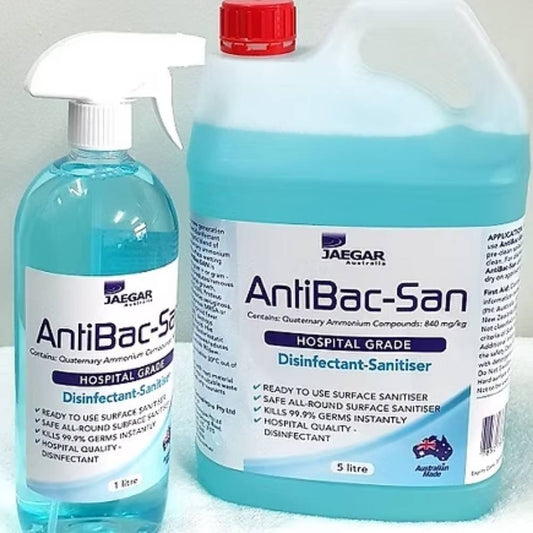 Antibac San Hospital Grade Disinfectant Variants