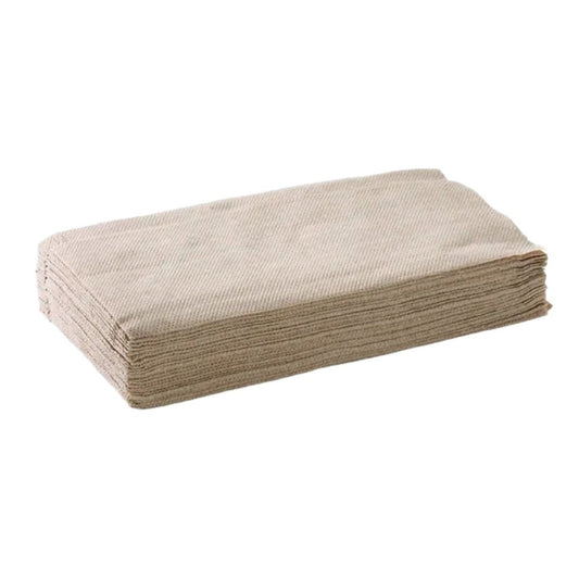 Brown Interfold Paper Towels – 1 Ply, Disposable Hand Towel Sheets