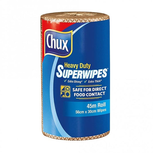 Chux Superwipes Heavy Duty Cloth Roll 45m
