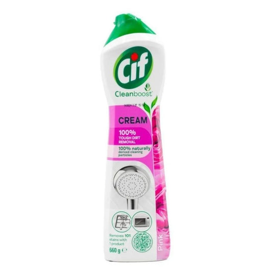 Cif Clean Boost Cream– Tough Dirt & Stain Remover