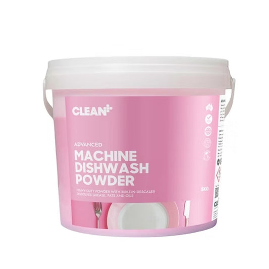 Clean Plus Advanced Machine Dishwash Powder  Heavy-Duty Non-Foaming Cleaner