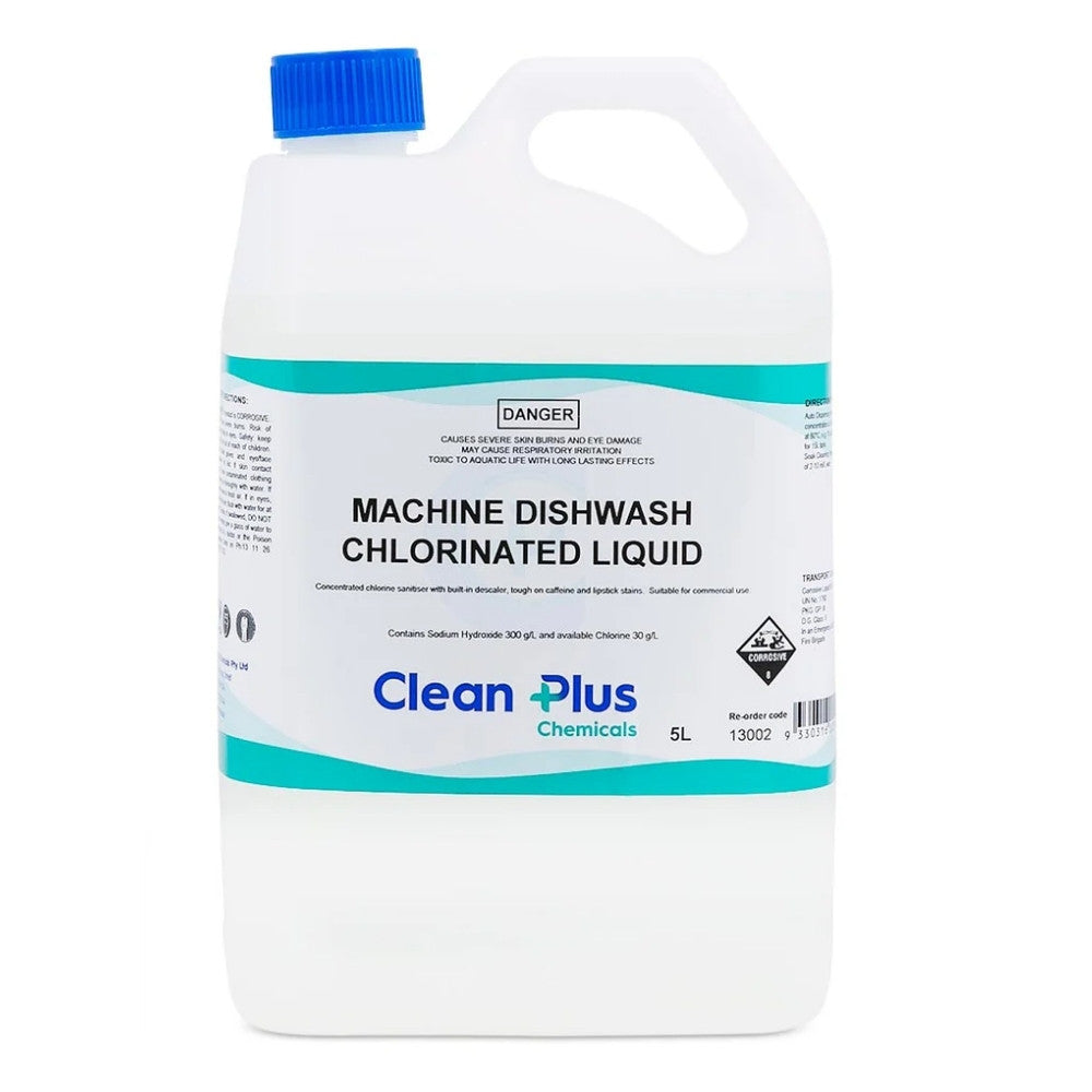 Clean Plus Chlorinated Automatic Dishwash Liquid 5L & 20L