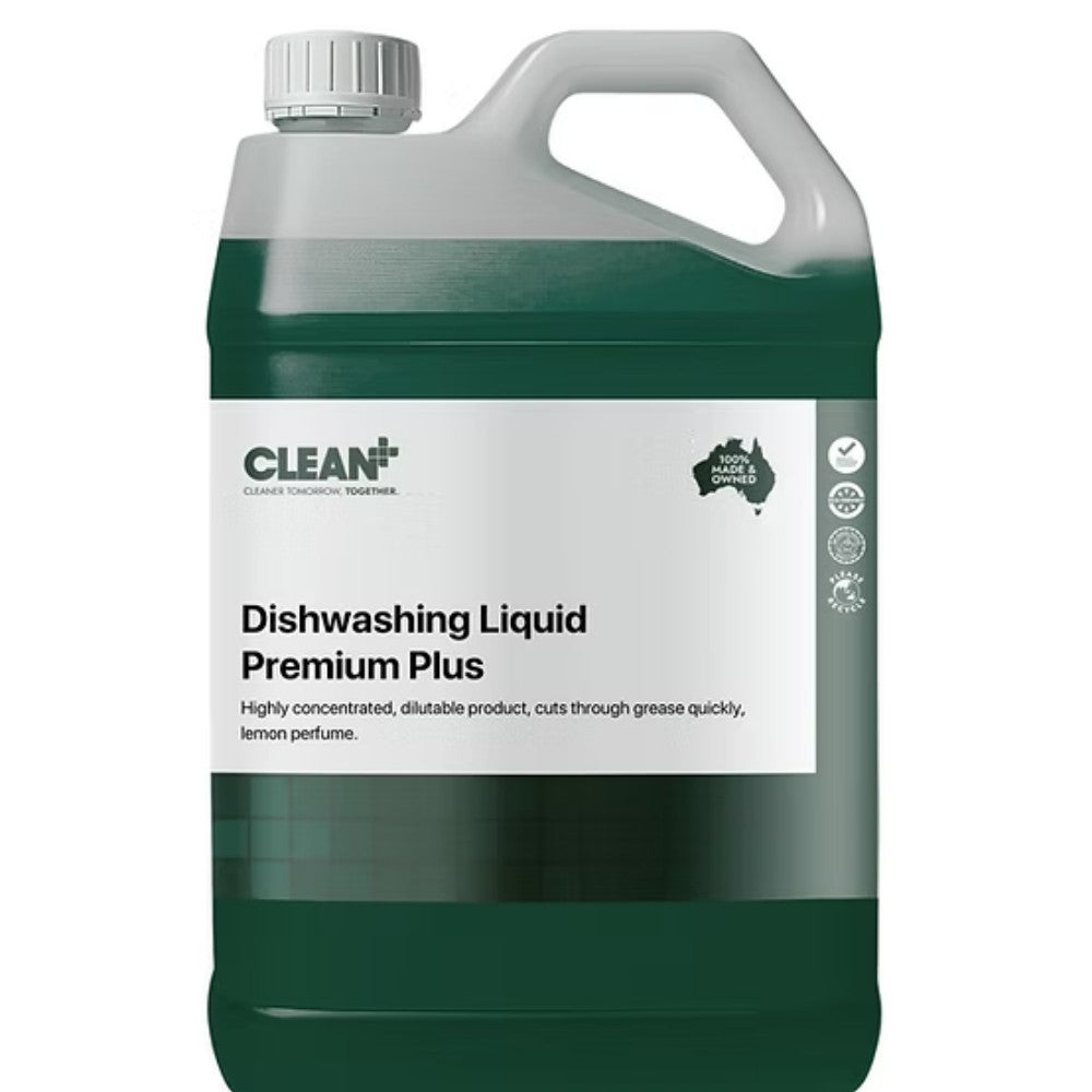 Clean Plus Dishwashing Liquid Premium Plus  5L
