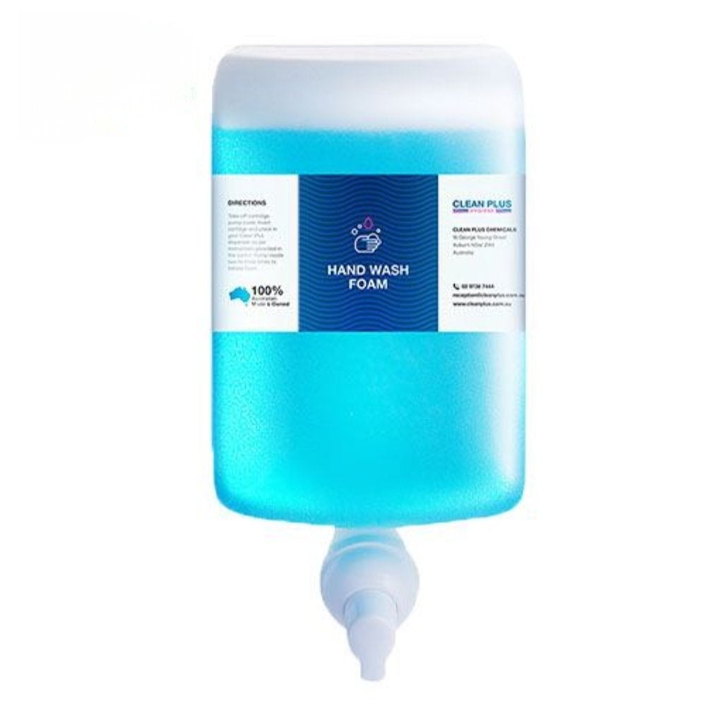 Clean Plus Foam Handwash Cartridge  6 × 1L Pack
