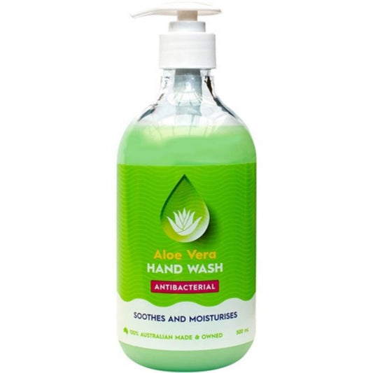 Clean Plus Hand Wash Antibacterial Aloe Vera  500mL