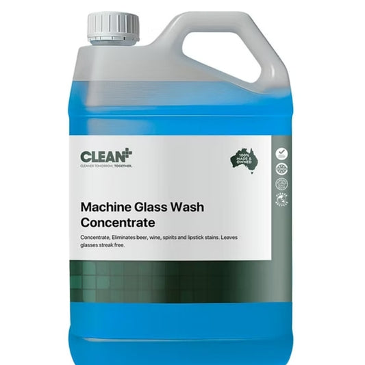 Clean Plus Machine Glass Wash Concentrate  15L