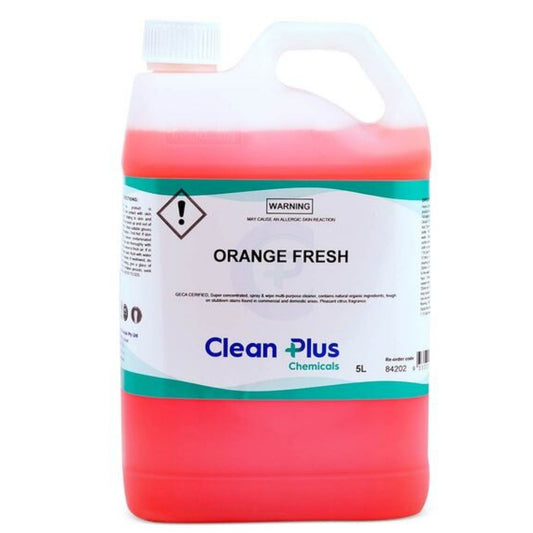 Clean Plus Orange Fresh Spray & Wipe  5L